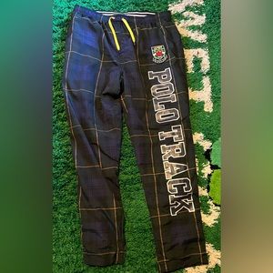 Very rare polo track pants with back zip pocket 🐎🔥😍 dope collectors item🐎🔥